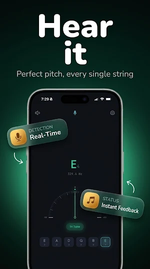 Guitar Tuner: Chromatic Pitch Screenshot 1