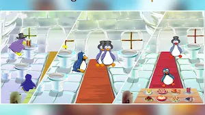 Penguin Cookshop: Cafe Game Screenshot 1