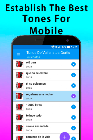 Ringtones vallenatos Screenshot 1