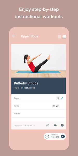 Kirsten Hel Fitness Coach Screenshot 3