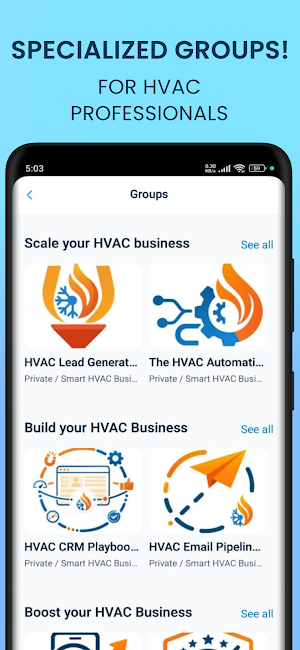 HVAC Community Screenshot 2