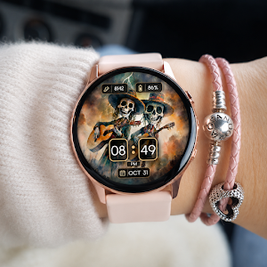 Skeleton Guitar WatchFace Screenshot 3