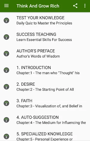 AlMufaddal - Think And Grow Rich Book App Screenshot 0