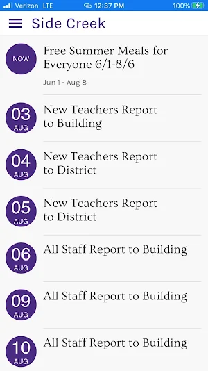 Side Creek Elementary Screenshot 3
