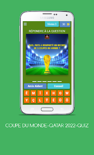 QATAR 2022 COUPE DU MONDE QUIZ Screenshot 3