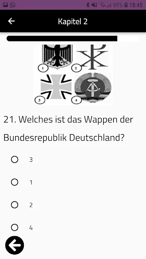 Einbürgerungstest 2022 Screenshot 3