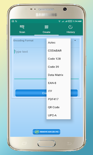Qr BarCode Scanner & Generator Pro Screenshot 3