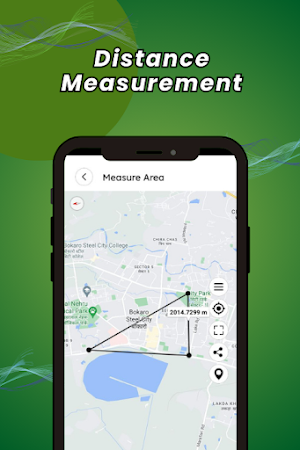 Distance Land Area Measure GPS Screenshot 1