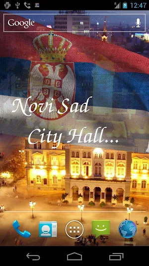 Serbia Flag Screenshot 2