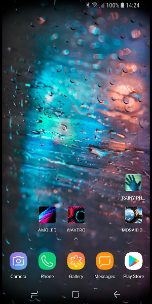 RAINY Photos Live Wallpaper Screenshot 2