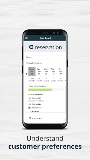 O-Reservation Screenshot 1