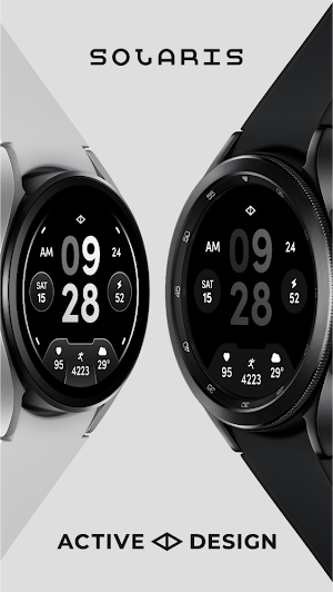 Solaris: Digital Watch Face Screenshot 2