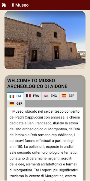 Aidone Museo Archeologico Screenshot 2