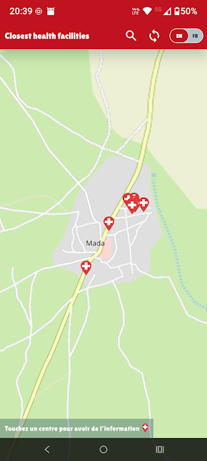 Cameroon Health Map Screenshot 0