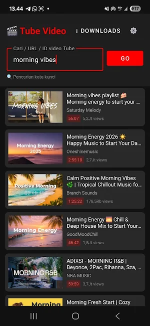 Tube Video Mp3 Downloader Screenshot 1