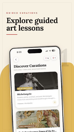 Curator - Learn Art History Screenshot 1