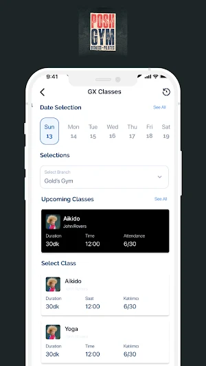 Posh Gym Screenshot 1