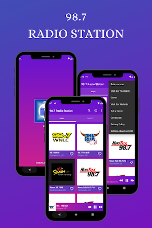 98.7 Radio Station Screenshot 0