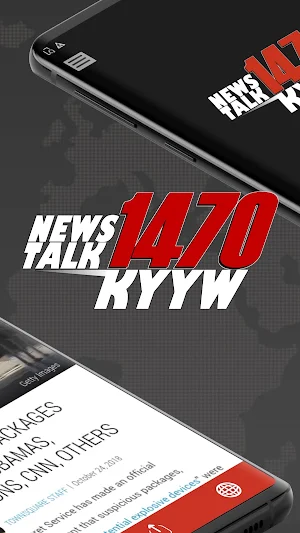KYYW 1470 News Talk Screenshot 1