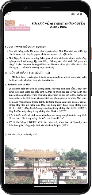 Âm nhạc và Mĩ thuật Lớp9 Screenshot 1