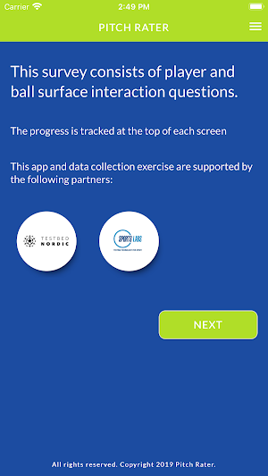 Sports Labs Pitch Rater Screenshot 2