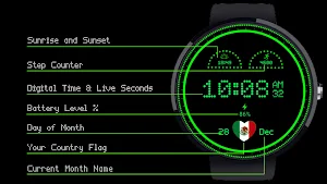 Dotted Digital Watch Face Screenshot 1