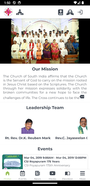 CSI Church App Screenshot 0