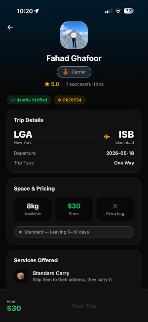 PeerPort Screenshot 2