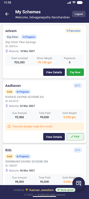 KannanJewellers Screenshot 3