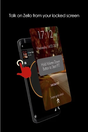 Zello PTT Custom Button - Fast Talkie Screenshot 0