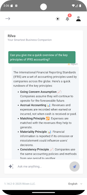 Rilven ERP Screenshot 0