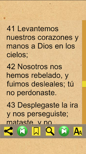 Lamentaciones (Español) Screenshot 1