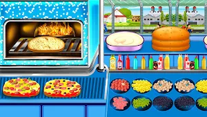 Cake Pizza Factory Tycoon: Kitchen Cooking Game Screenshot 2