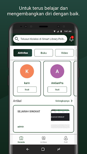 Smart Lib Polbangtan Manokwari Screenshot 3