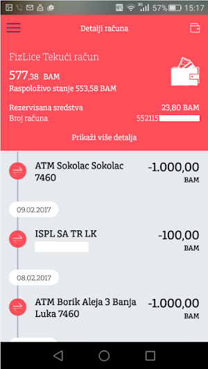 Addiko Mobile BiH Screenshot 3