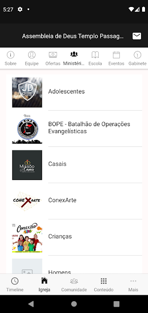 Assembléia de Deus Templo Passagem Dalva Screenshot 2