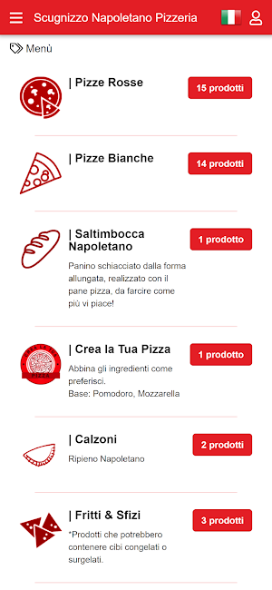 Scugnizzo Napoletano Pizzeria Screenshot 1
