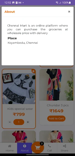 Chennai Mart Screenshot 2