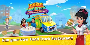 Indian Food Truck Game - Cooking & Restaurant Game Screenshot 0