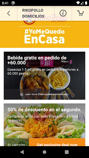 Rikopollo Domicilios Screenshot 1