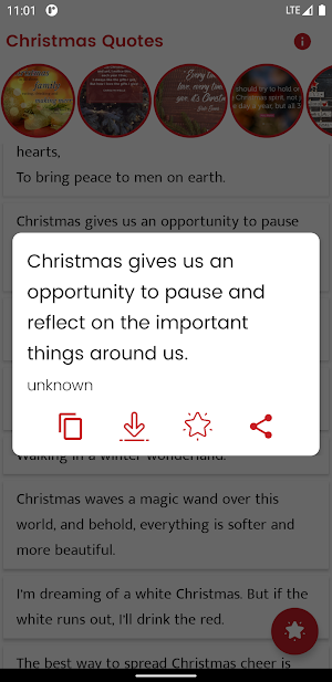 Christmas Quotes and Sayings Screenshot 0