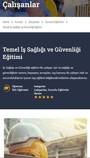 ISG Eğitimleri Screenshot 3