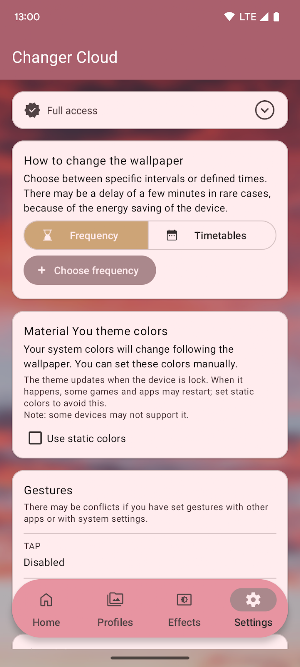 Changer Cloud Screenshot 3