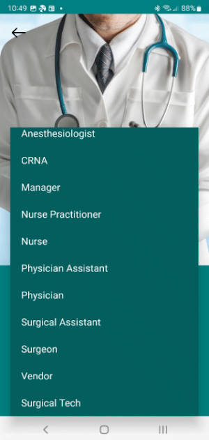 Medical PDQ Screenshot 2