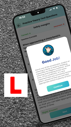 Smart Theory Test Screenshot 1