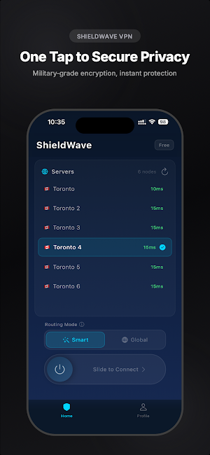 ShieldWave VPN Screenshot 0