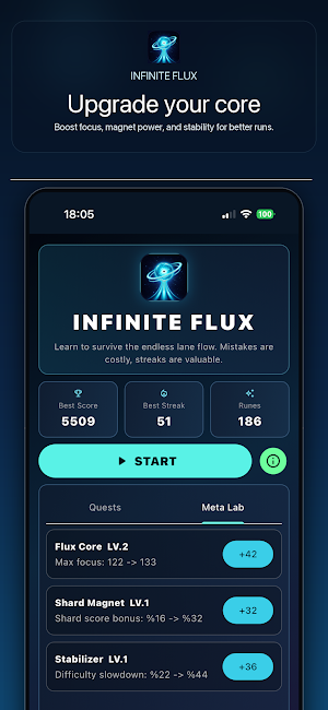 Infinite Flux Screenshot 2