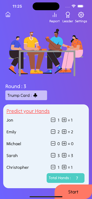 Card Game - Scorer Screenshot 1