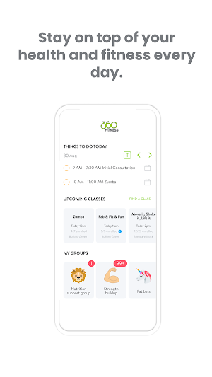 360 Fitness Athens Screenshot 1