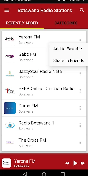 Botswana Radio Stations Screenshot 1
